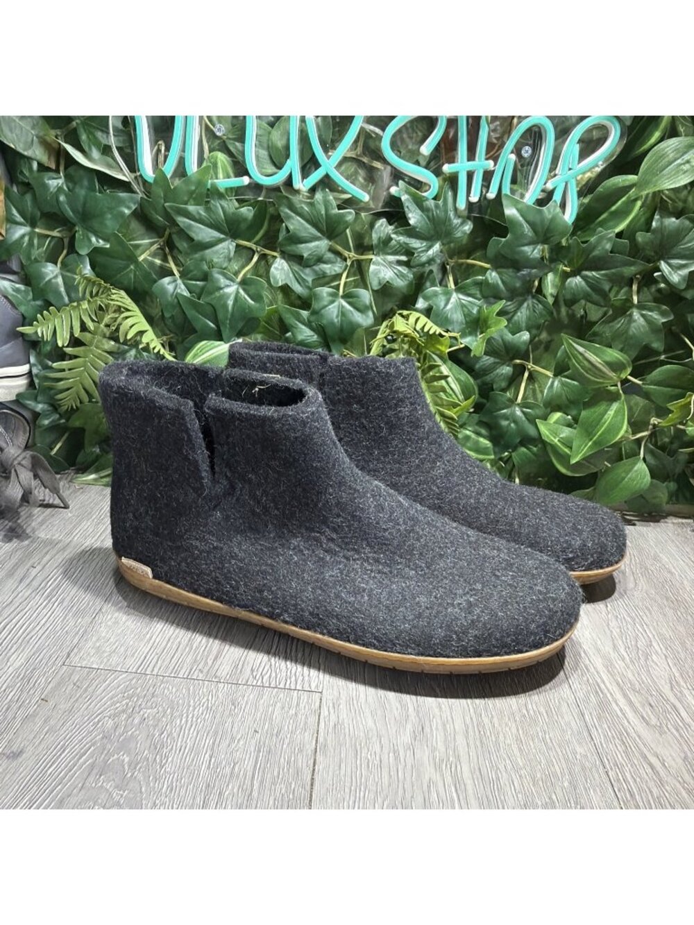 New Glerups 100% quality wool mix Boot Slipper  rubber sole Size 14 47